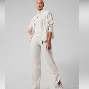 Athleta x Allyson Felix Legend Pant size L Magnolia White